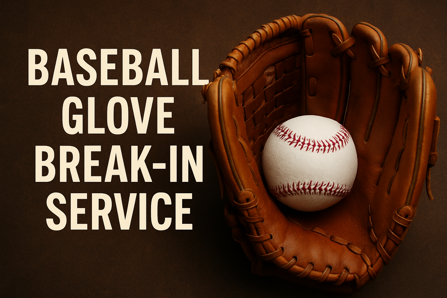 Baseball Glove Break-In